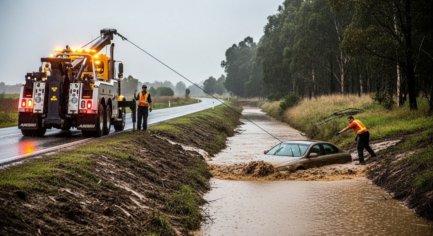 Ditch Pull Out Service