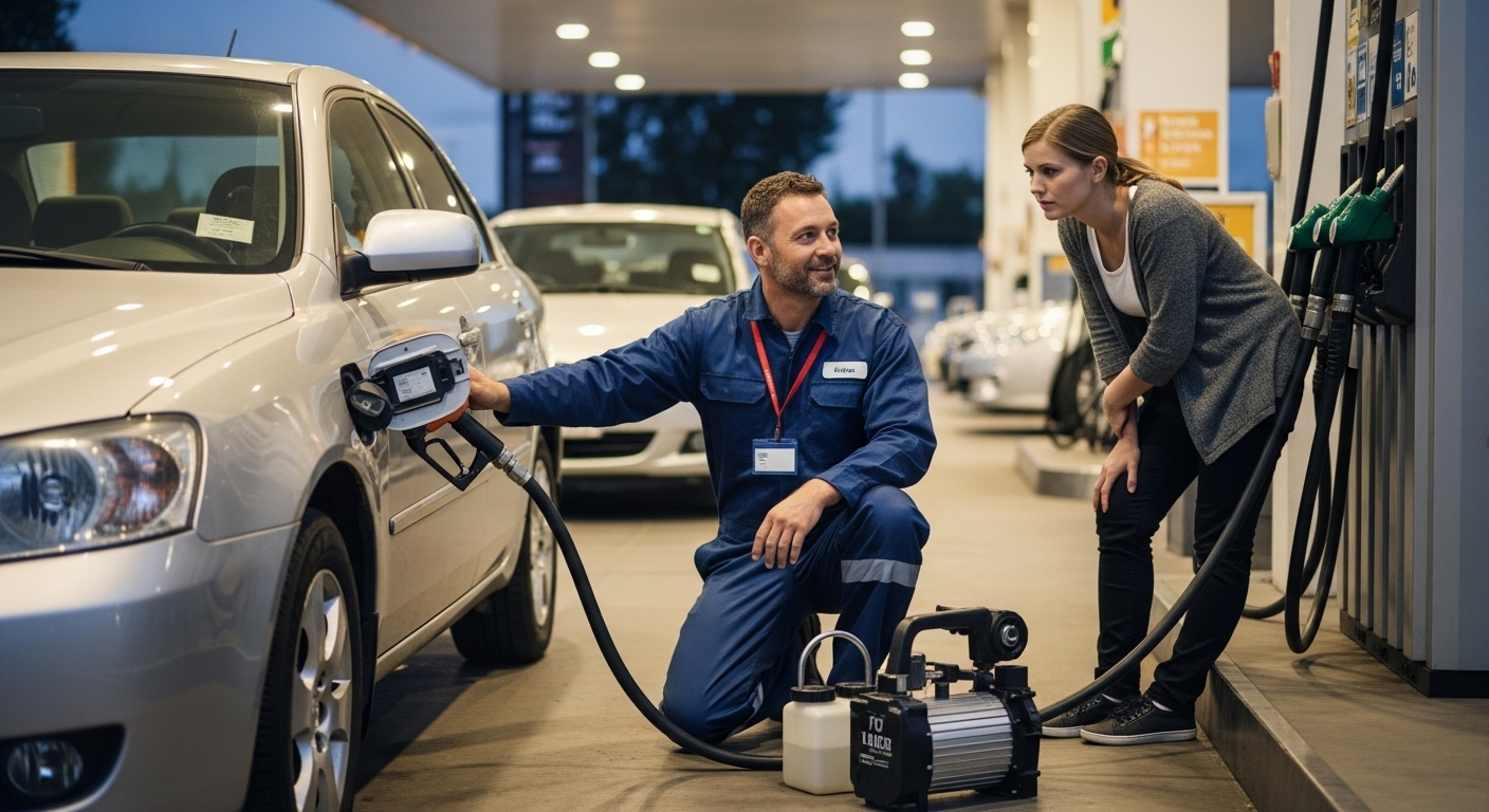 Wrong Fuel Drain Service